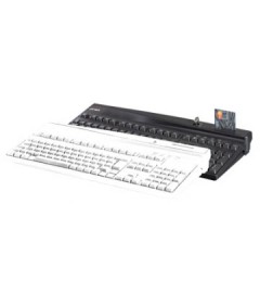 90328-706/1805 PrehKeyTec MCI 3100, QWERTZ, Alpha, MKL, USB, nero