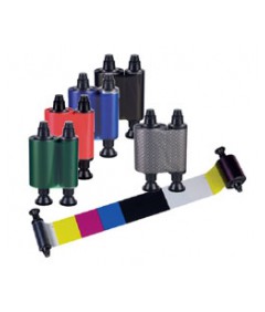 R3012 Evolis Multi-Colour-Ribbon, 2 panel