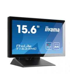 T1634MC-B8X iiyama ProLite T1634MC-B8X, 39.6 cm (15,6''), Projected Capacitive, 10 TP, Full HD, black